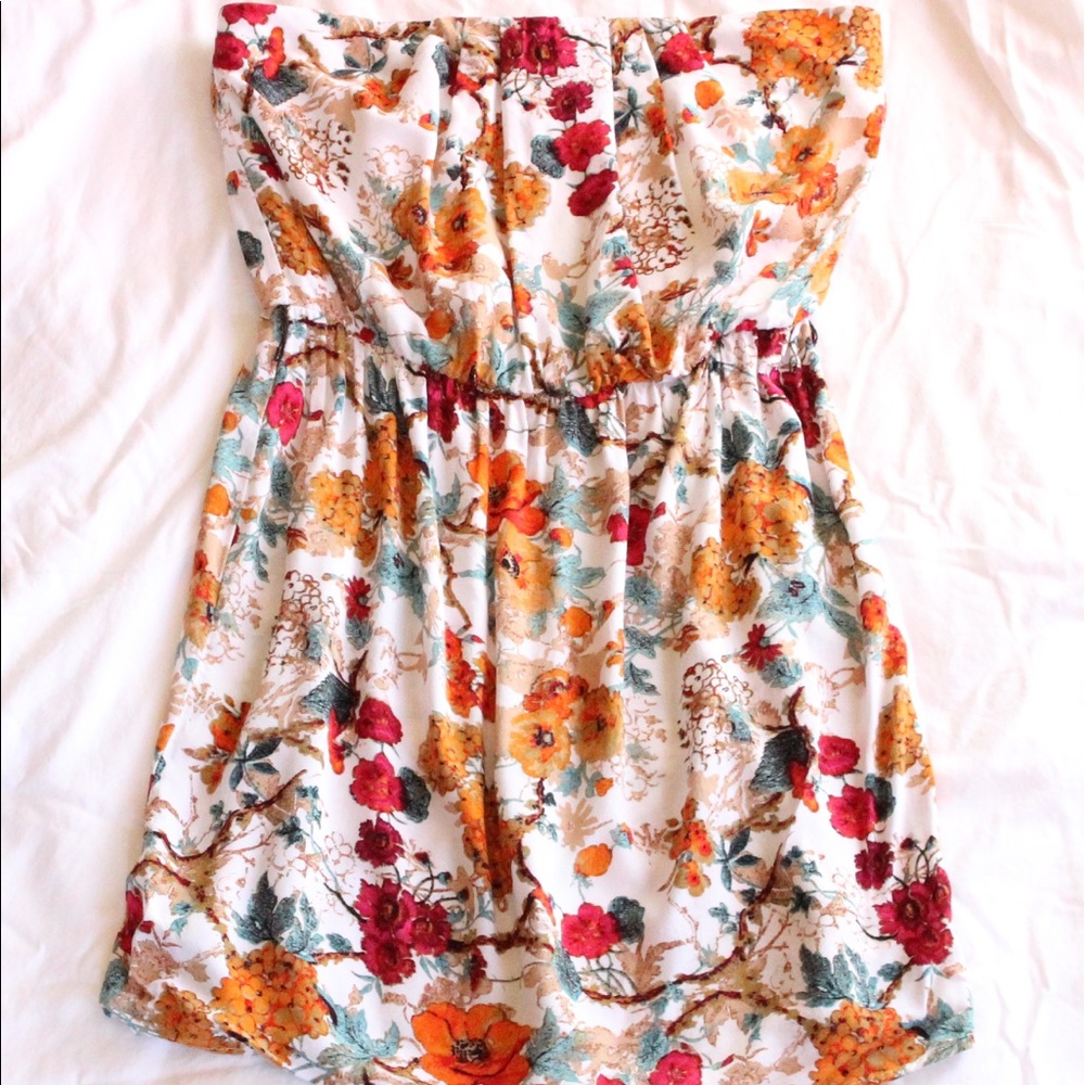 AMERICAN RAG Cie Strapless Dress